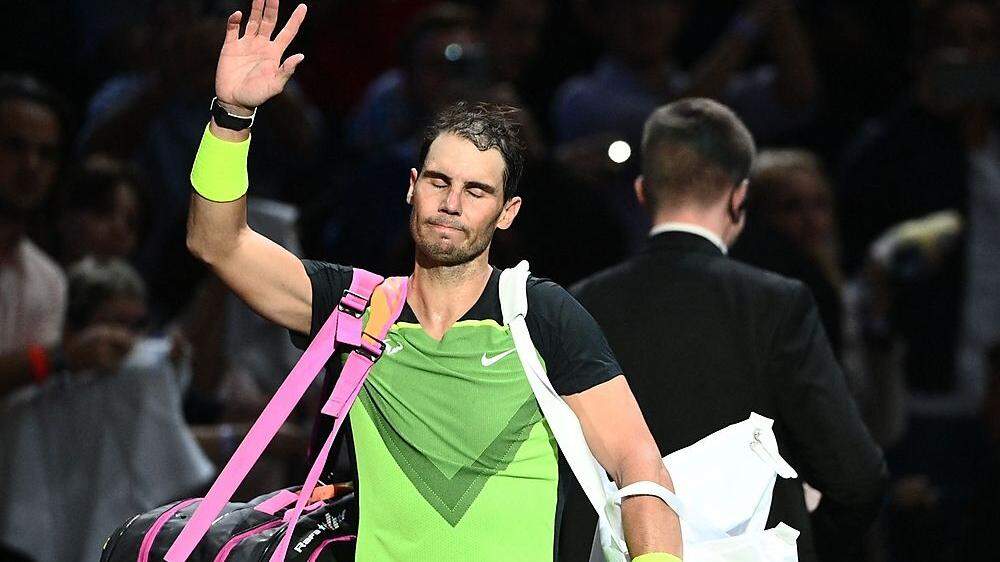 Rafael Nadal verlor in Paris das Match und seine Zuversicht