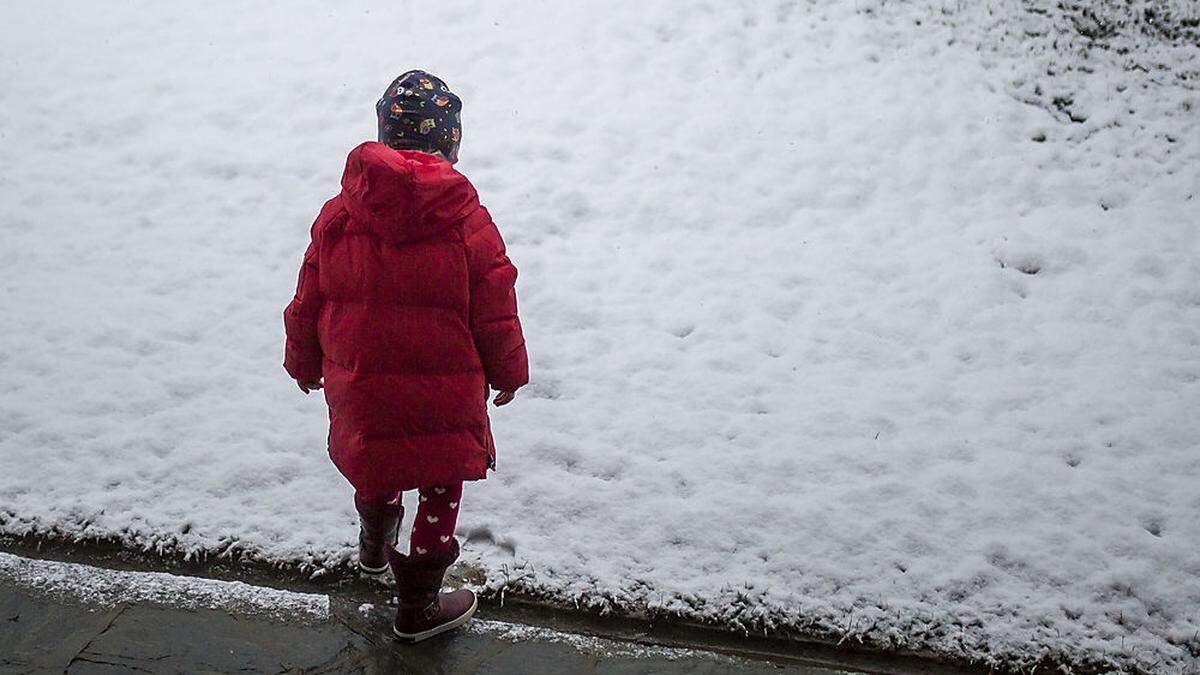 Leichter Schneefall ist am Vormittag in Oberkärnten zu erwarten