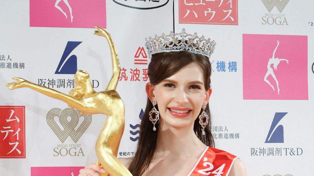 Die Wahl der Ukrainerin Karolina Shiino zur Miss Japan sorgte im asiatischen Land für massive Kritik