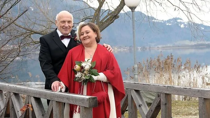 Geheiratet wurde in Bodensdorf am Ossiacher See 
