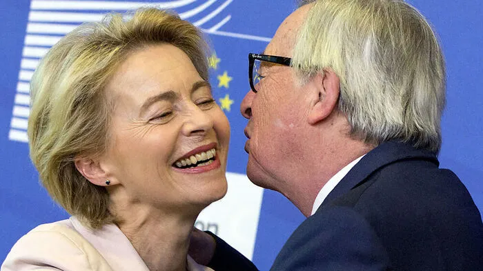 Von der Leyen bei Juncker