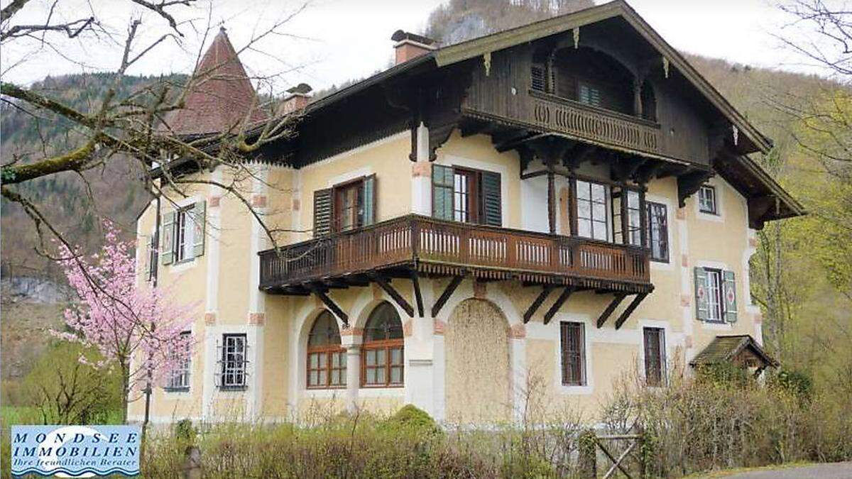 Historische See-Villa von ehemaliger Starsopranistin Lilli Lehmann auf willhaben zu kaufen
