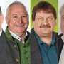 Bürgermeisterkandidaten in Nötsch, v.l.: Alfred Altersberger (ÖVP), Michael Rohr (SPÖ), Witgar Wiegele (Grüne), Günther Wende (FPÖ)