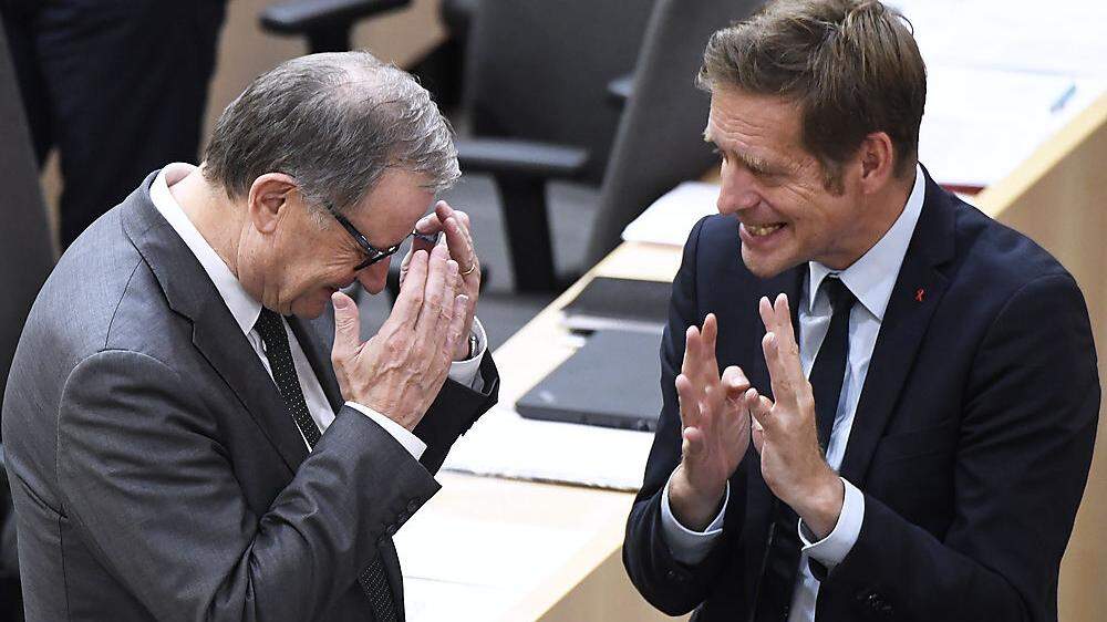 Nationalrat: Karlheinz Kopf (ÖVP),  Jan Krainer (SPÖ)