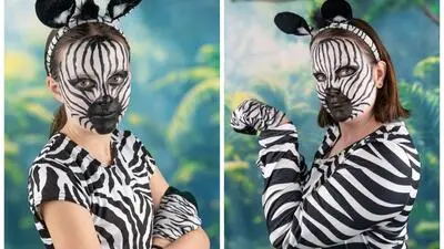 Prächtige Maskierungen erwarten die Zuschauer beim Musical, das sich in der Tierwelt abspielt