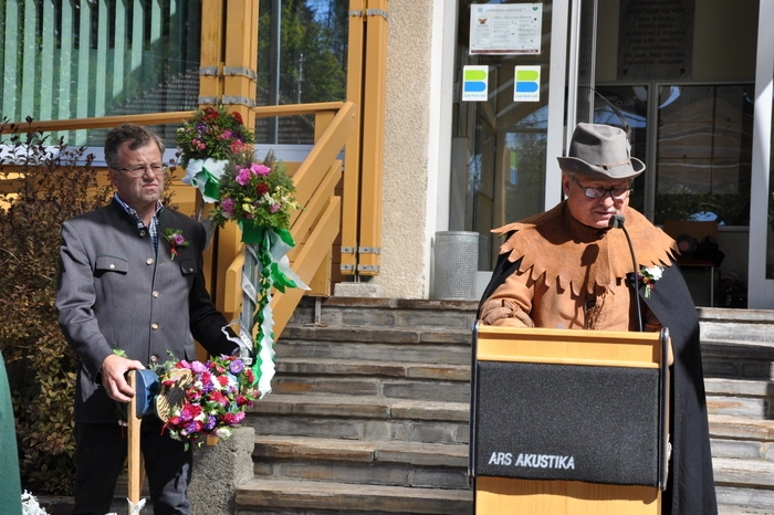 Ende September wurde das Marktfest gefeiert, dabei stand auch das traditionelle Freyungsaustragen durch Andreas Thanner am Programm.