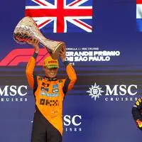 Lando Norris jubelte in Brasilien