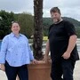 Iris und Roland Schweiger überzeugten den Völkermarkter Stadtrat mit ihrem Konzept für das Buffet im Erlebnisschwimmbad