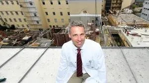 Graz, Umbau Barmherzige Brüder Marschallgasse, Baustelle, Bauarbeiten, Krankenhaus der Barmherzigen Brüder,  Bautätigkeit, Baustellenrundgang,

Geza Gemes