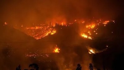 CHILE-FOREST-FIRE
