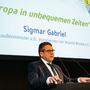 Der deutsche Ex-Außenminister Sigmar Gabriel in Graz