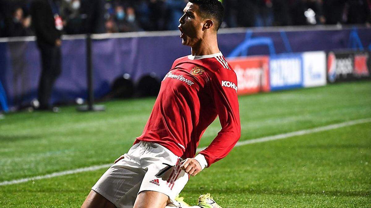 Cristiano Ronaldo rettete Manchester United einmal mehr.