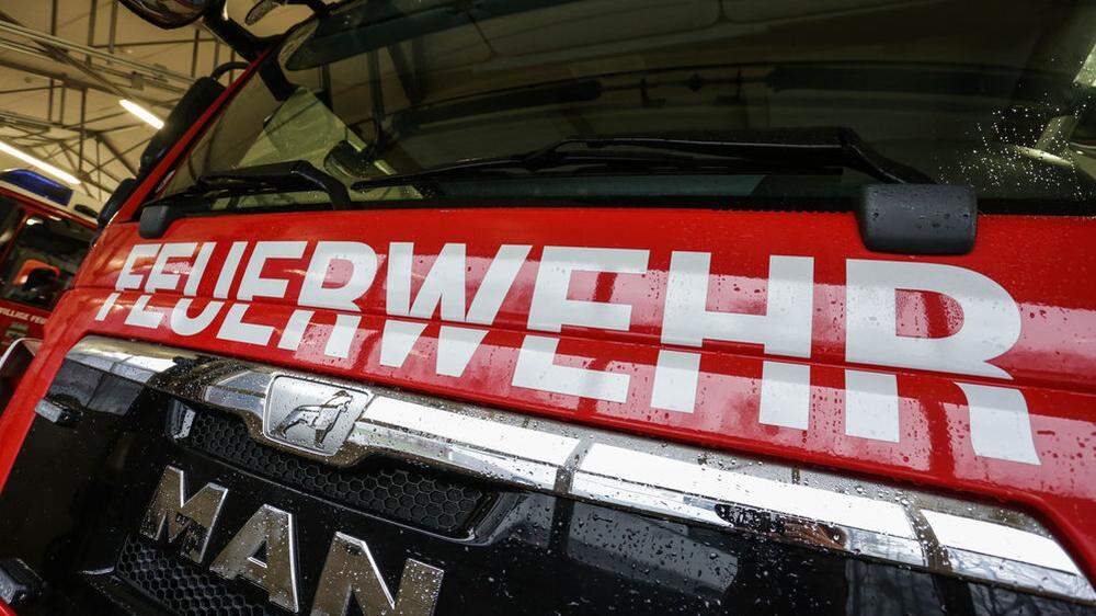 Sieben Kameraden der Feuerwehr Feldbach standen im Einsatz