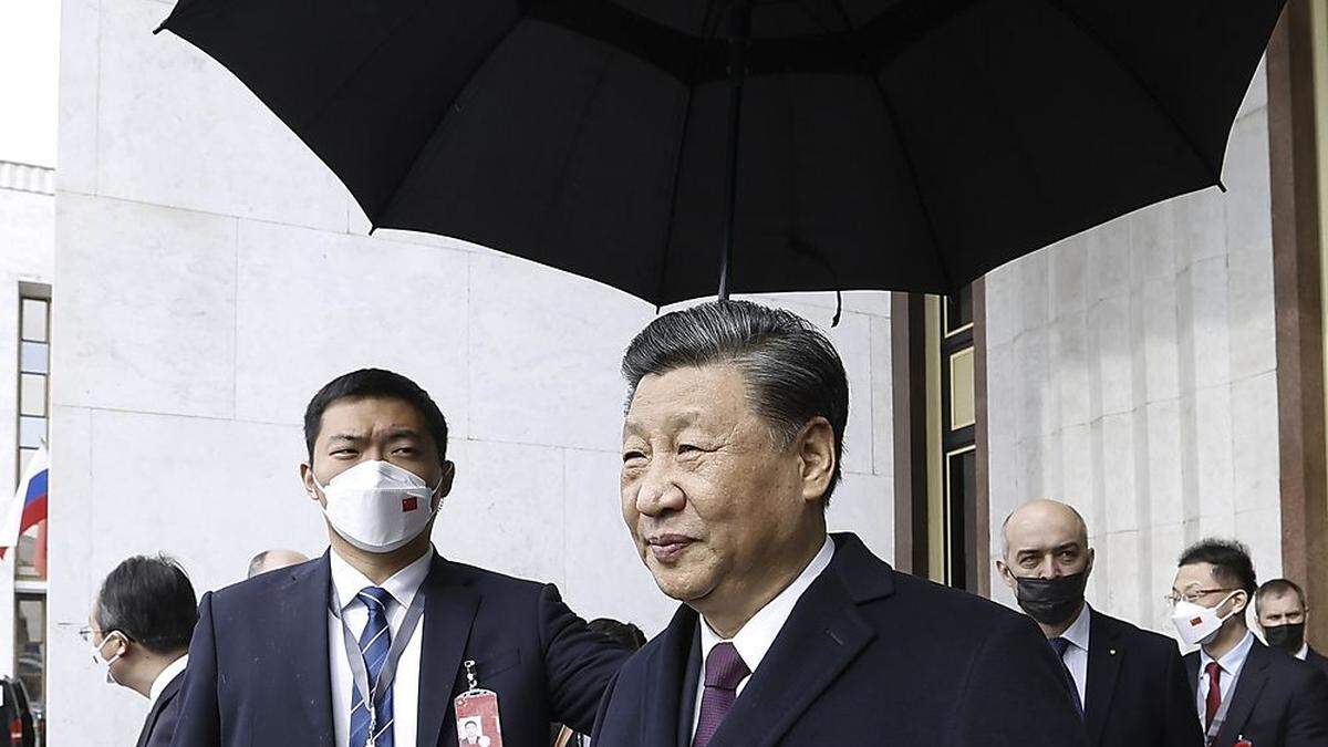 Zurzeit befindet sich Xi auf Staatsbesuch in Moskau