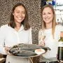 Yemi Rupp und Constanze Rath im neuen Extraraum im "El Pescador"