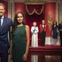 In Madame Tussauds Wachsfigurenkabinett wurden Harry und Meghan aus der unmittelbaren Nähe der Queen entfernt