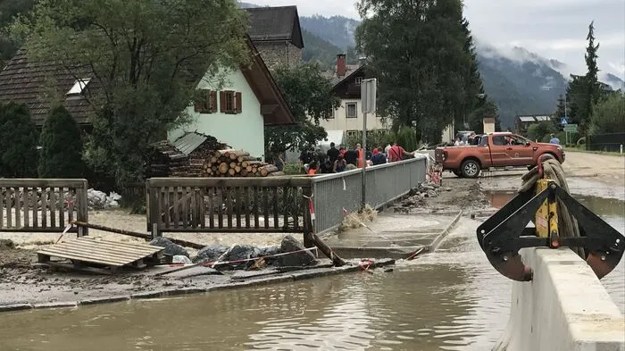 Schäden in Oberwölz - Stand Sonntagvormittag