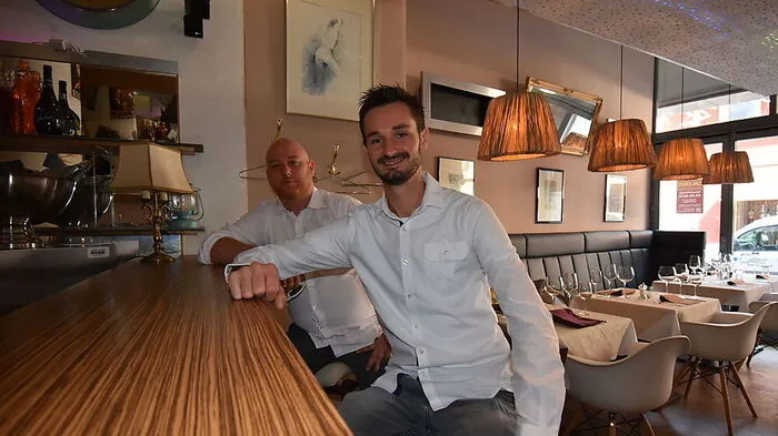 Kreuzer (vorne) und Haak setzten auf das gewohnte Flair in der "Galeria"