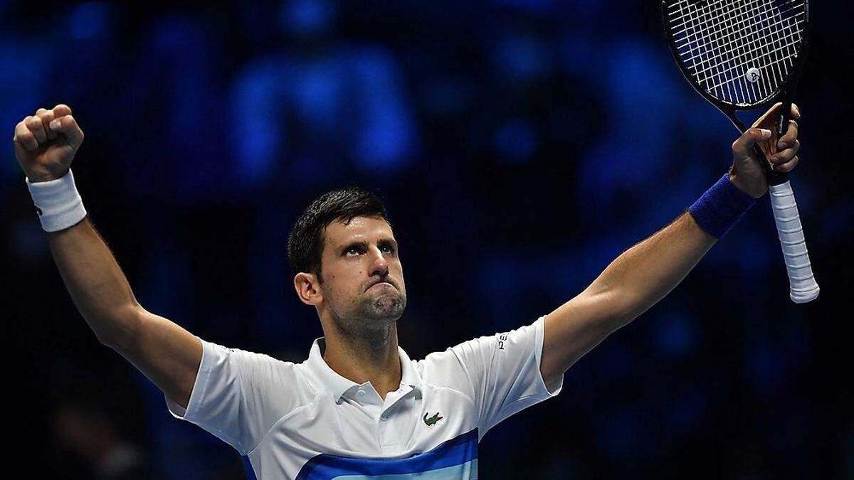 Der Weltranglisten-Erste Novak Djokovic 