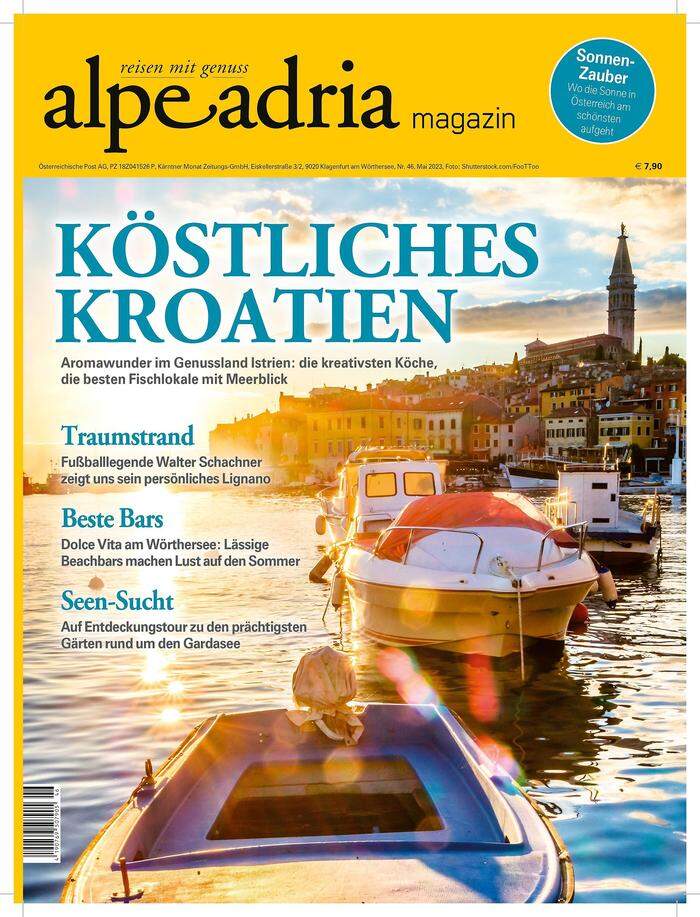 Die Reportage aus Treviso in voller Länge sowie weitere Tipps und Reiseziele im neuen Alpe-Adria-Magazin, ab sofort im Handel