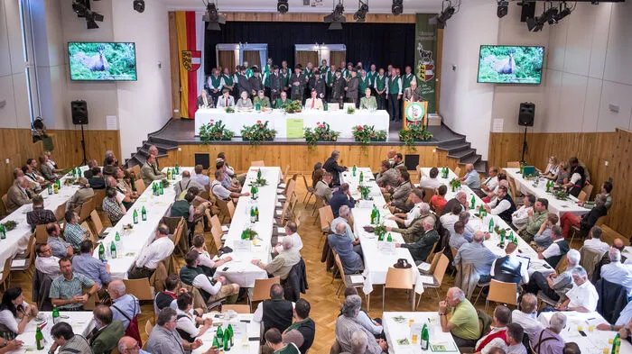 Volles Haus beim Landesjägertag in Völkermarkt. Klicken Sie sich durch die Bilder.