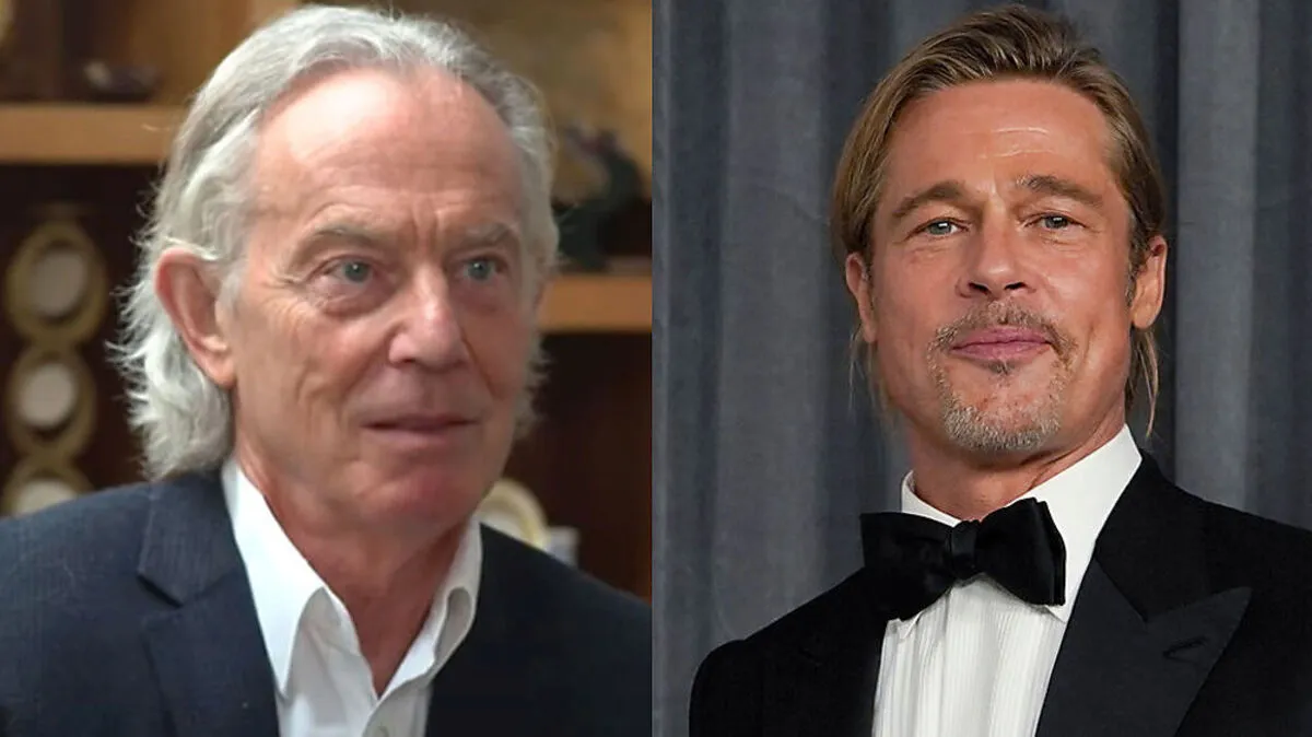 Tony Blair ist Langhaar-Novize, Brad Pitt Langhaar-Profi