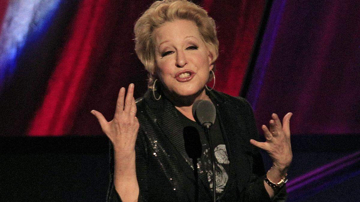 Bette Midler wird 75