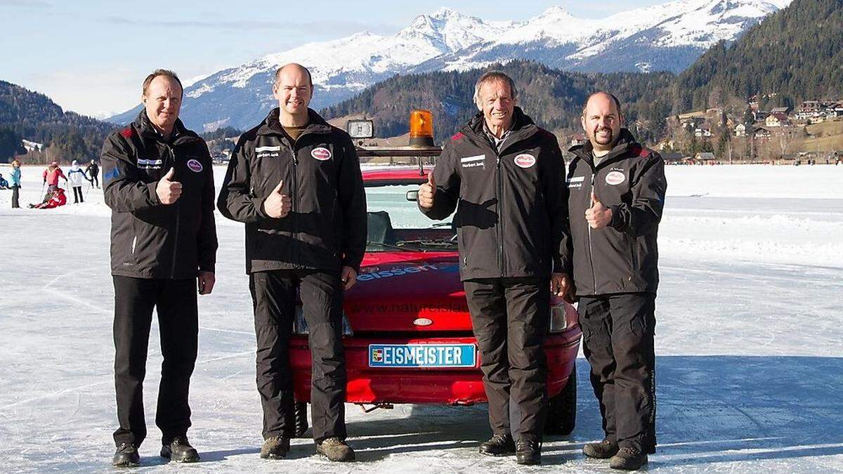 Die &quot;Eismacher&quot; vom Weißensee beschließen am Sonntag die Saison