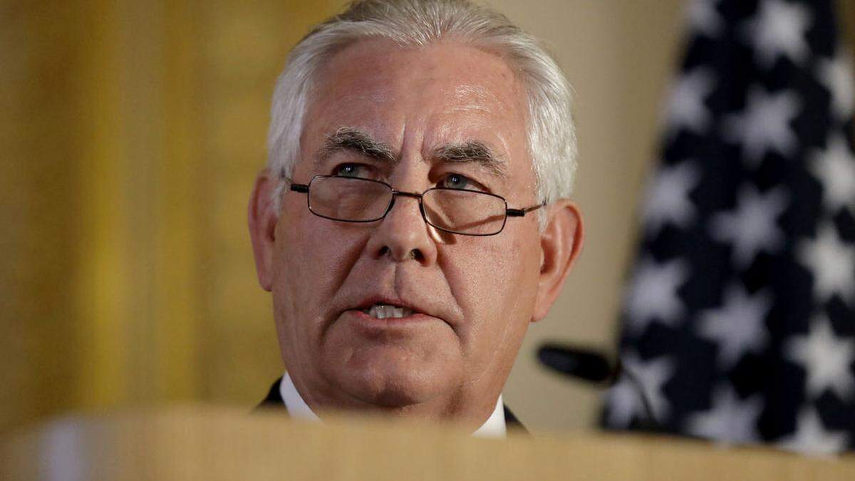 US-Außenminister Rex Tillerson