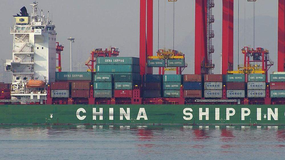 Die Importe aus China haben Zuwachsraten von knapp 50 Prozent 