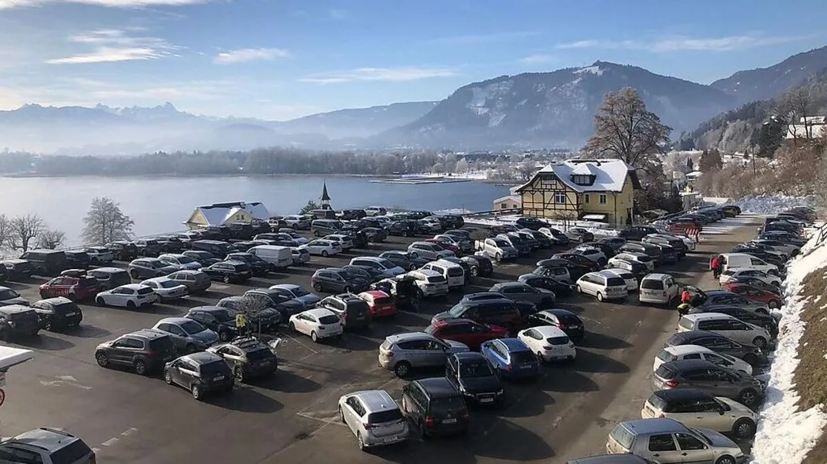 Beträchtlicher Besucherstrom auf der Gerlitzen am heutigen Dienstag