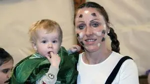 Beim Kindermaskenball gab es sowohl klassische als auch sehr kreative Verkleidungen zu bestaunen