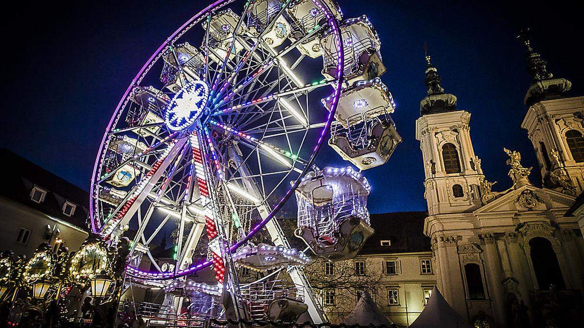 Das Riesenrad gab es schon im Vorjahr nicht mehr.