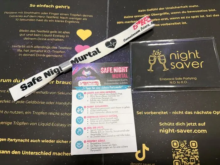 So sieht ein „Safe Night“-Paket aus