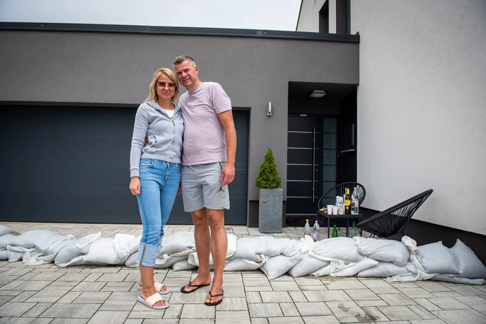 Das Haus der Eltern von Denis Skofic steht in der Nähe der Mur.