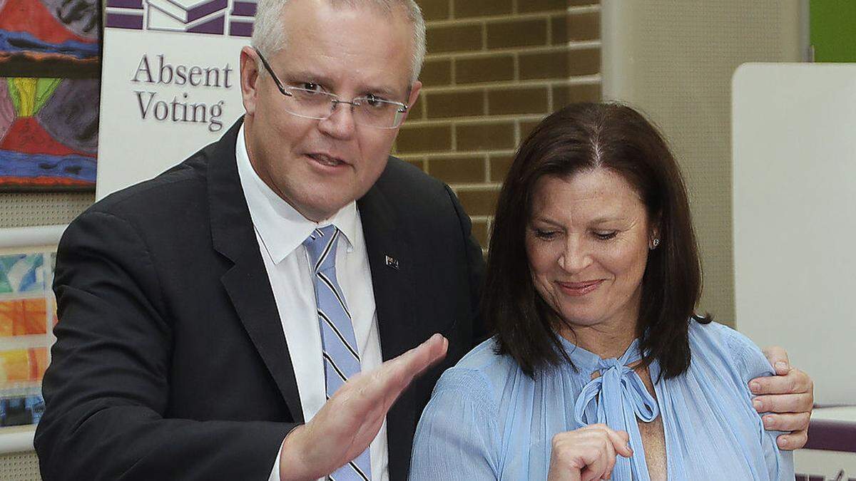 Scott Morrison und seine Frau Jenny 