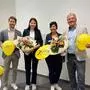 Das JUFA-Team: Regionalmanager Jakob Wendl, Operations Manager im JUFA Maria Lankowitz Alina Ledineg, Hotelleiterin Monika Heinrich, JUFA-Gründer Gerhard Wendl