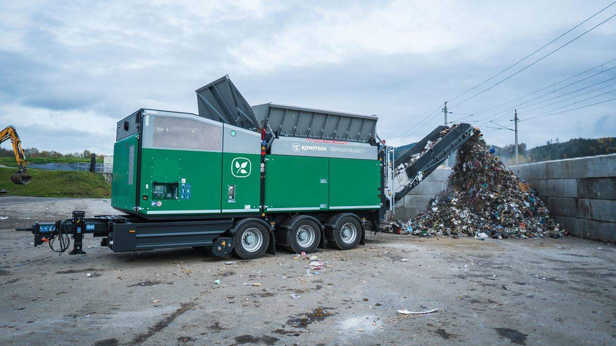 Als robuster, langsam laufender Zerkleinerer ist der Terminator für fast alle festen Abfall­arten einsetzbar – ein großer Vorteil bei Taiwans Müllproblem