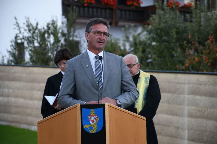 Bürgermeister Wolfgang Klinar dankte den Anrainern für ihre Geduld und Verständnis im Zuge der Bautätigkeiten.