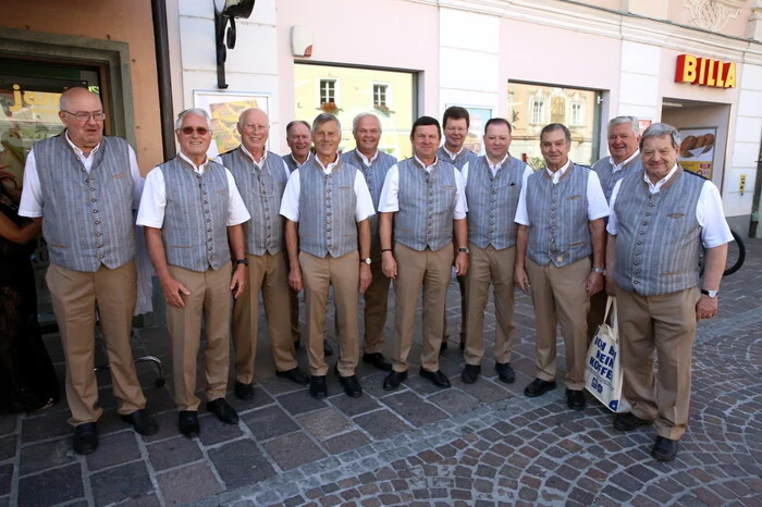 Mitgewirkt haben: Männergesangsverein (MGV) Velden (Leitung: Gerd Fugger), ...