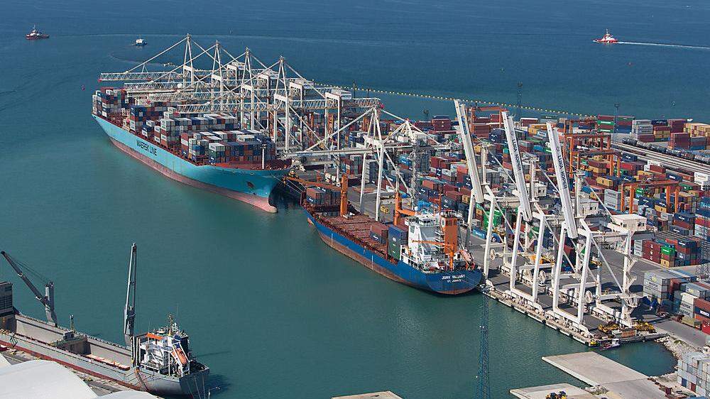 Der Hafen von Koper ist Sloweniens Tor zur Welt und für wichtiger Umschlagplatz für österreichische Unternehmen