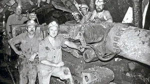 Im Karlschacht in Rosental an der Kainach wurde unter Tage abgebaut