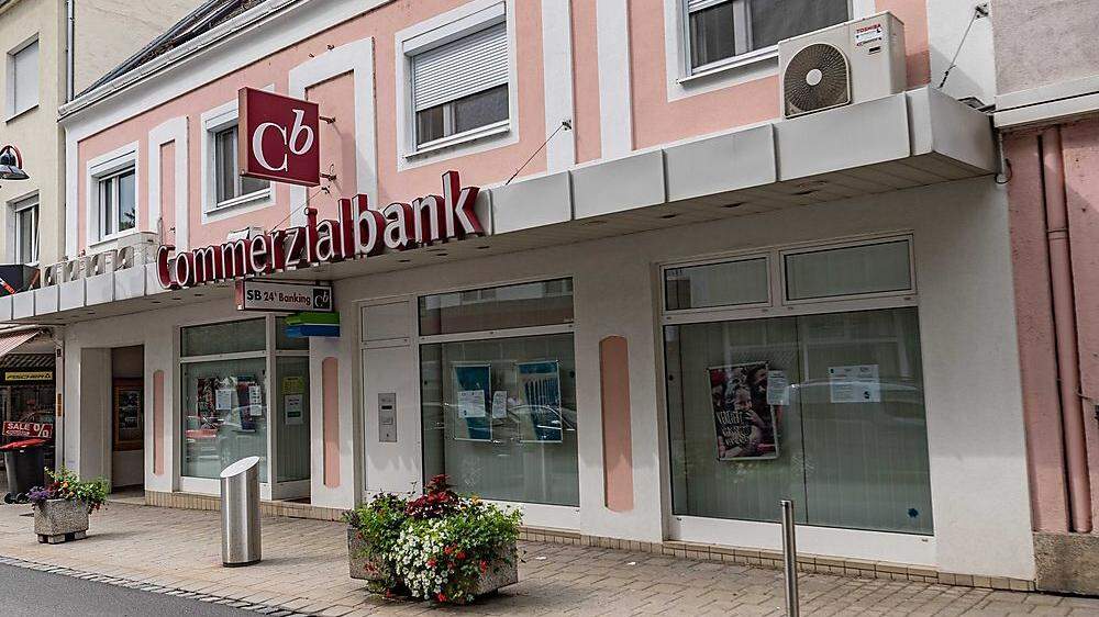 Die frühere Commerzialbankzentrale in Mattersburg