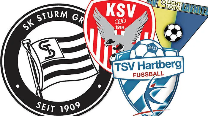 Sturm Graz führt die steirische Fußball-Fünfjahreswertung an