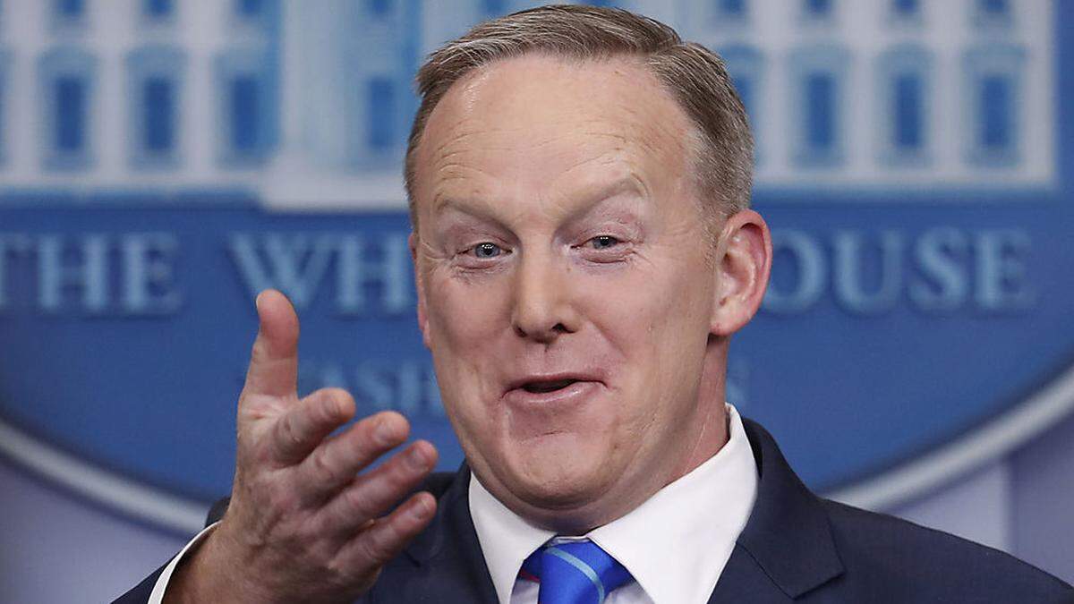 Ex-Trump-Sprecher Sean Spicer, bekannt für seine &quot;alternativen Fakten&quot;