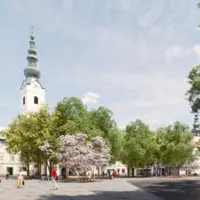 Mehr Bäume, weniger Asphalt: So könnte eines Tages der Heiligengeistplatz aussehen