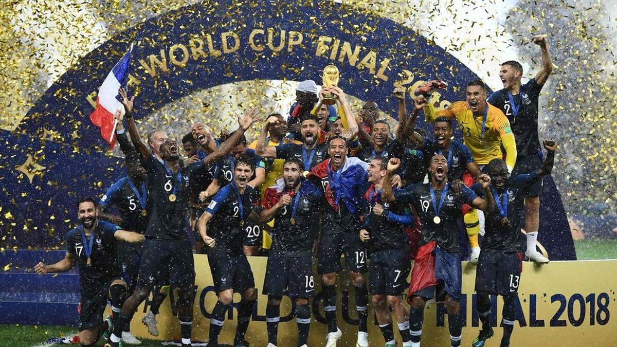 1,9 Millionen Zuschauer verfolgten im ORF das WM-Finale zwischen Frankreich und Kroatien.