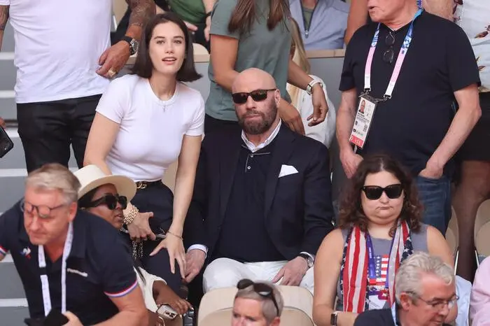  Hollywoodstar John Travolta kam in Begleitung seiner Tochter Ella