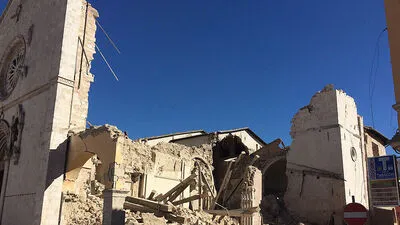 Am schwesten betroffen - die Stadt Norcia