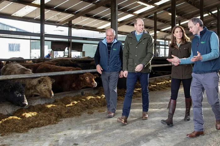 Unter anderem besuchte die beiden die landwirtschaftliche Forschungsanstalt Teagasc Research in Meath.